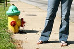 hydrant, legs