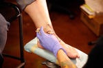 inked foot